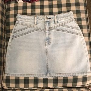 Light Denim Skirt